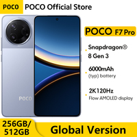 New POCO F7 Pro 5G Global Version Mobile Phone 256GB 512GB Flagship Snapdragon® 8 Gen 3 NFC 90W 120Hz 2K Flow AMOLED Display