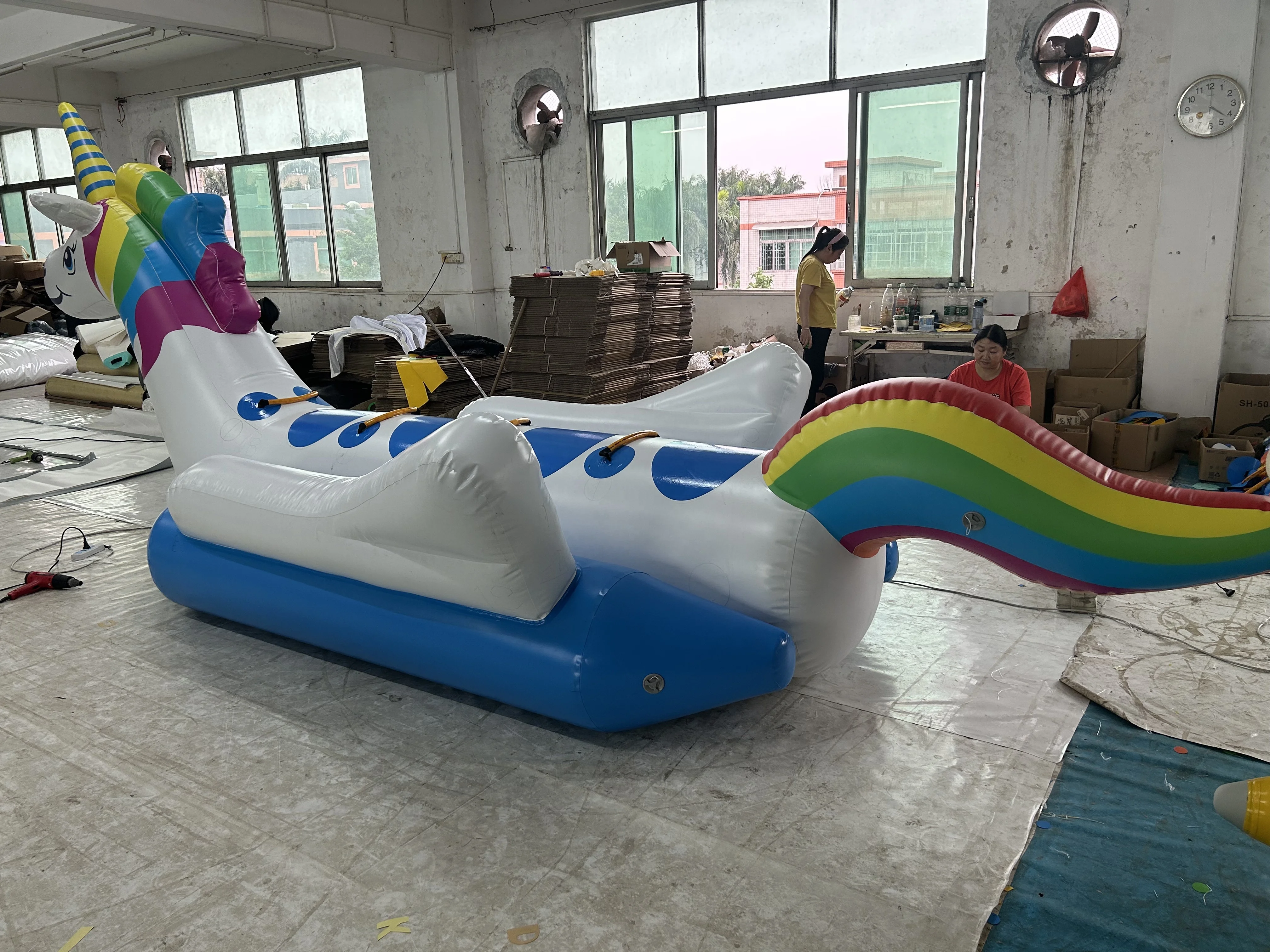 

Commercial Inflatable Rider Towable Tube for Boating Summer Exciting Sport Tow Rope Buoy for Towable Tube