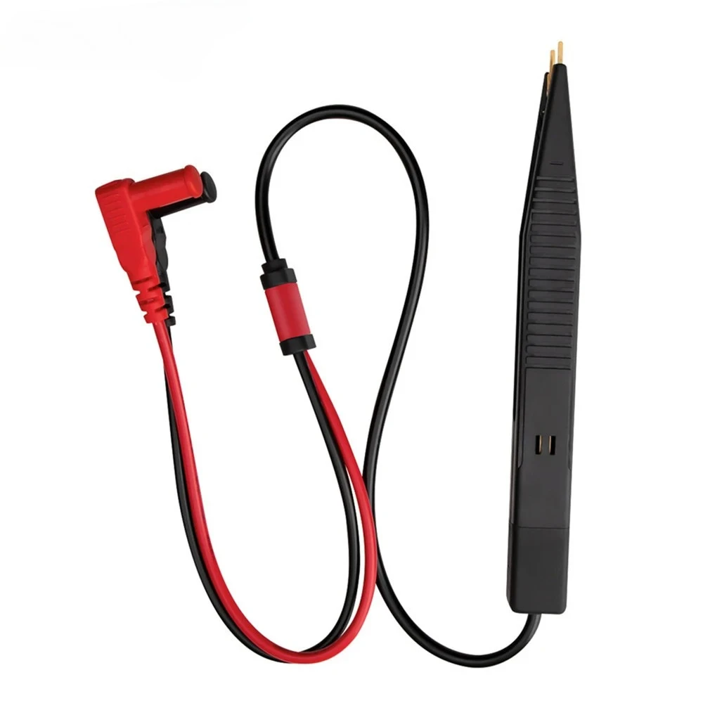 Pinza Detectora de Capacitancia, Cables de Prueba de Capacitancia, Pinza Universal LCR para Pruebas de Capacitores, Resistencia, Accesorios para Multímetro