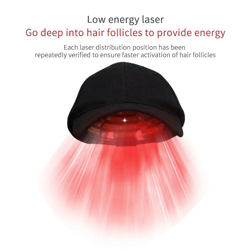 2023 New Factory Light Therapy For Hair Regrowth Reverse Thinning Regrows Fuller Hair Medical Laser Treatment Alopecia Laser Cap