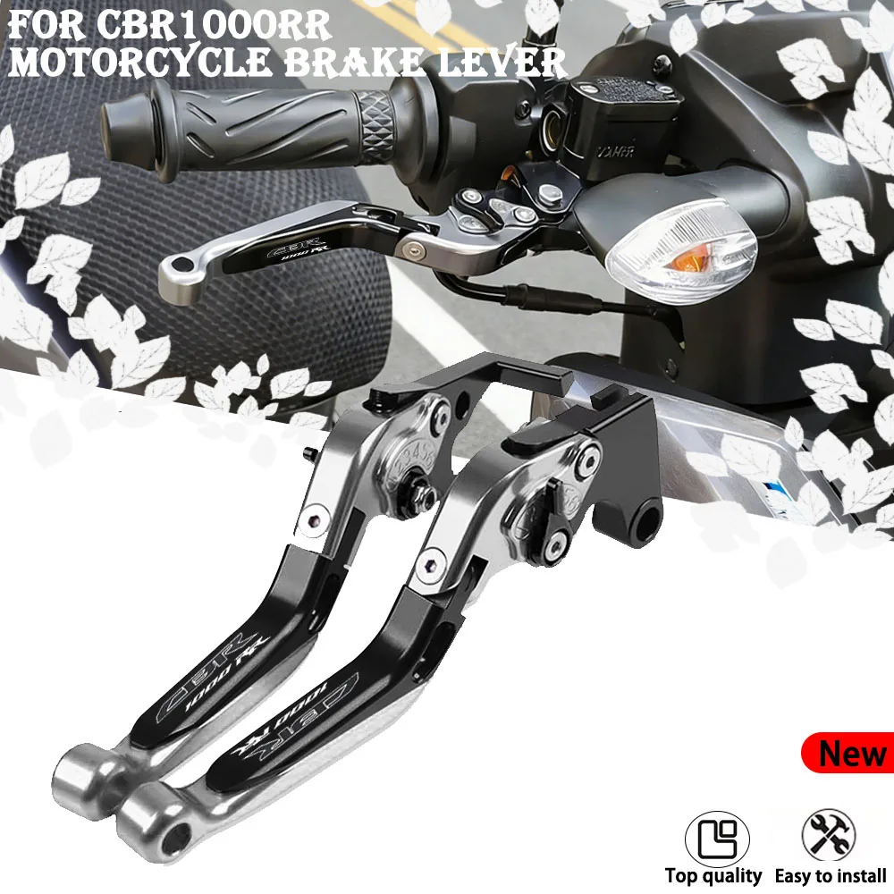 For CBR1000RR CBR 1000RR CBR 1000 RR 2008 - 2019 Folding Clutch and Brake Lever Set Adjustable Levers Accessories Parts.