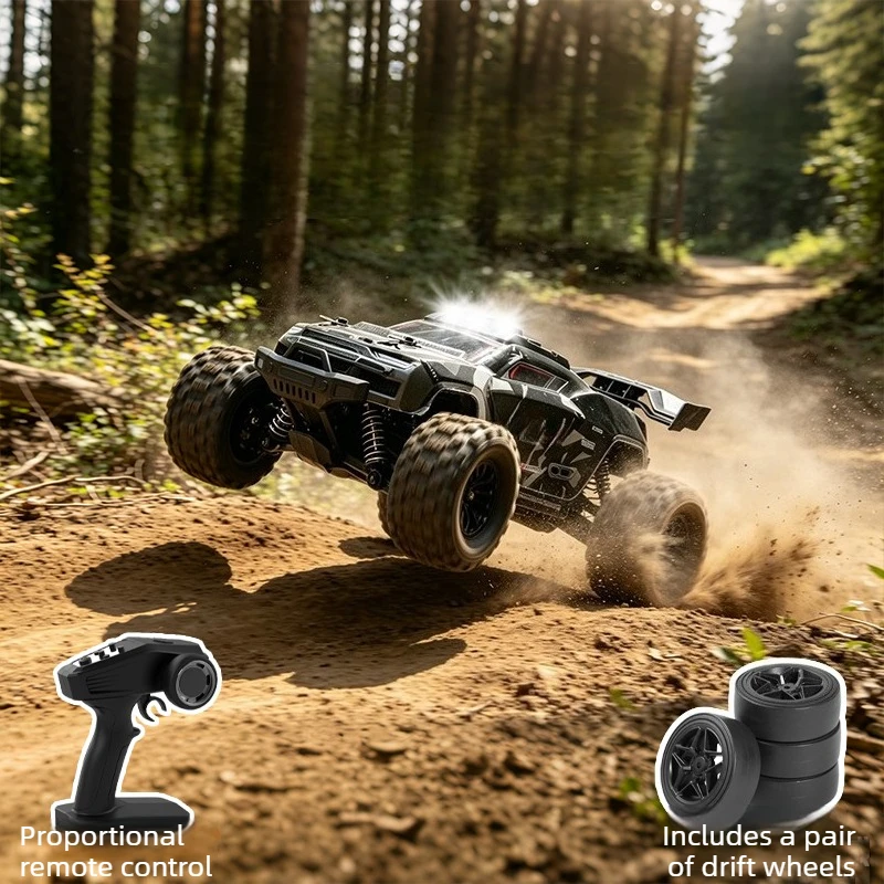 HK1815 1/18 4WD RC Off Road Car High Speed Drift Race Vehicle Electric RC Model Toy Great Gift for Adult RC Hobby Fans