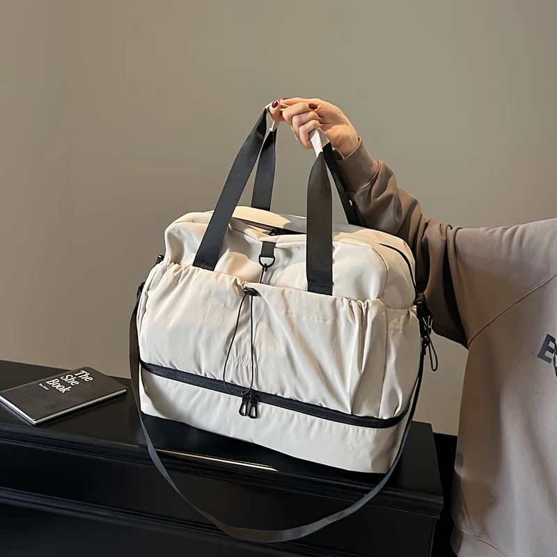 حقيبة سفر كبيرة - واسعة وخفيفة الوزن ومتينة. مع حزام وجيوب قابلة للتعديل. مثالية للسفر والتنقل. #2