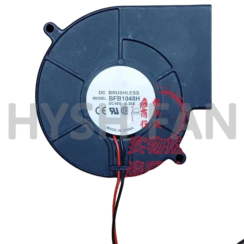 

BFB1048H 48V 0.30A 9733 Three-Wire Turbine Blower Cooling Fan