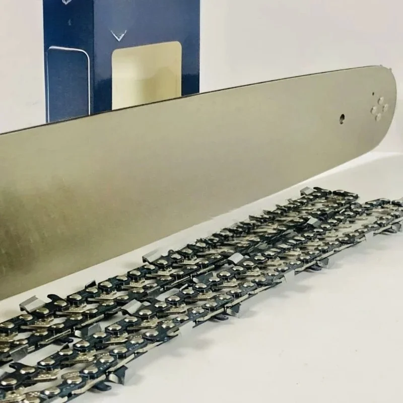 

25-дюймовая направляющая шина для бензопилы и цепь 84DL 3/8 .063 Full Chisel, совместимые с Stihl MS361 MS362 MS380 MS390 MS440