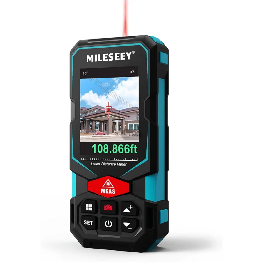 S7 330Ft Laser Distance Meter Outdoor Long-Range Measuring With Pointfinder Camera