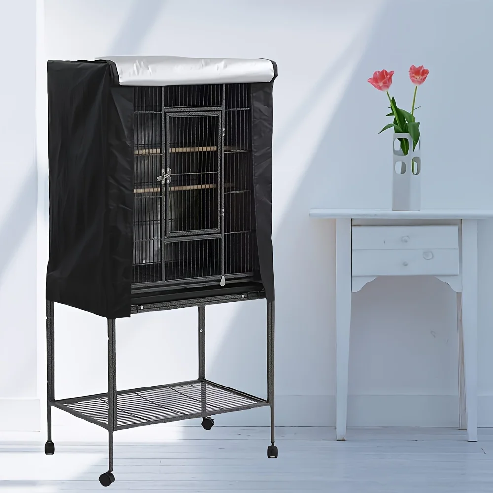 Birdcage Protection with Windproof, Waterproof, Breathable, UV-resistant, and Durable Features, Along with A Dust Cover