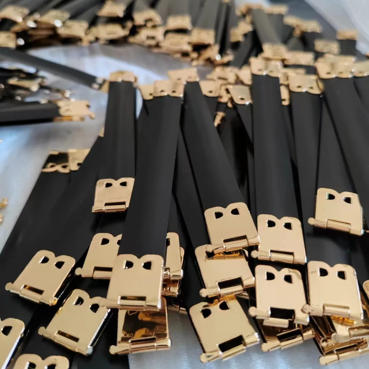 

15cm Shrapnel clip Metal Frame Purse Internal Flex Accessories Bag Spring Clasp 4 Colors