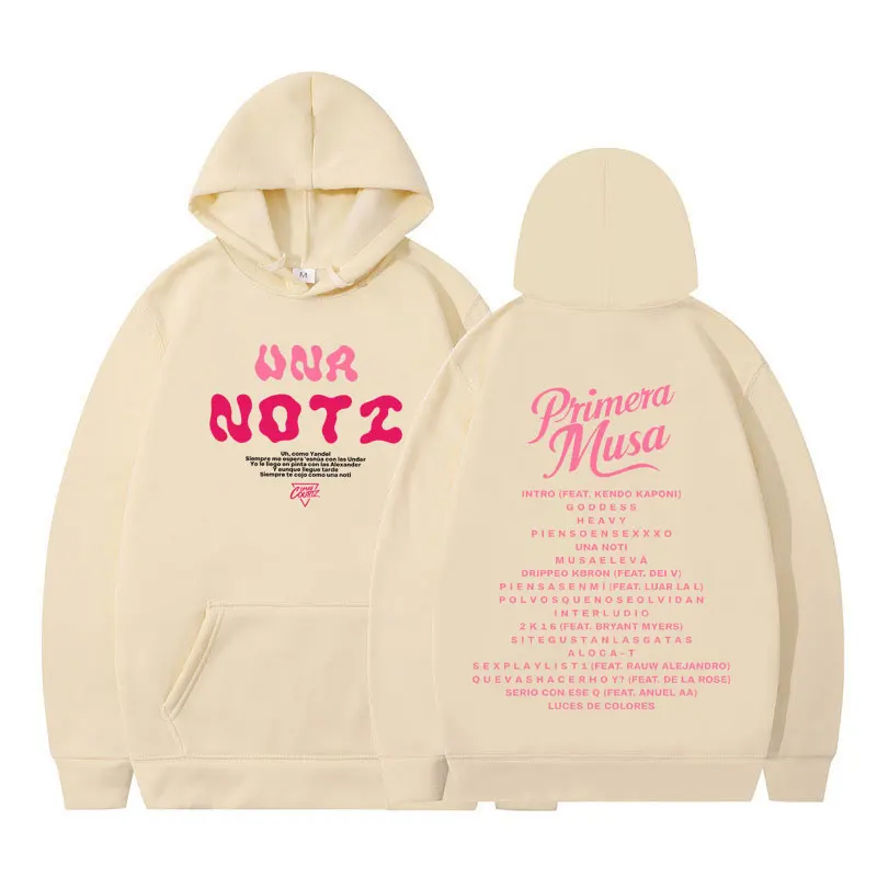 مغني الراب عمر كورتز بريميرا موسى 2025 جرافيك هوديس الرجال خمر الهيب هوب بلوزات طويلة الأكمام جماليات الصوف رياضية