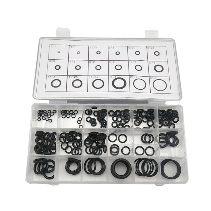 Wear Resistant Rubber O Rings Sealing Gasket Washer Seal Set for Leaky Faucets Dropshipping