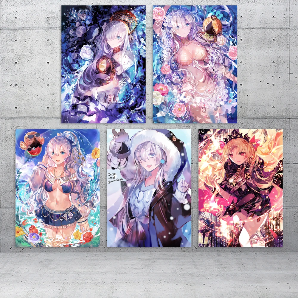 Canvas Fate Grand Order Painting Wall Art Okita Souji HD Printing Poster Ereshkigal Home Decor Living Room Anime Modular Picture