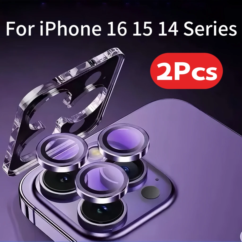 

2Pcs For IPhone 16 15 Pro Max 14 Plus Stealth Camera Recording Protect Film Anti Photography Resist Film
