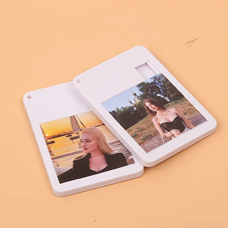 Personalized Customized Bag Accessories Photo Pendant Picture Puzzle Animation Acrylic Home Decoration Photo Frame Pendant Gift
