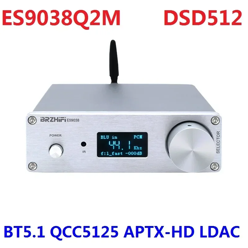 

2022 цифровой аудиодекодер Breeze Audio DAC SU9 Dual ES9038Q2M с поддержкой DSD512 QCC5125 Bluetooth 5,0