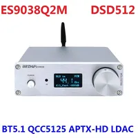 2022 Breeze Audio DAC SU9 Digital Audio Decoder Dual ES9038Q2M Support DSD512 QCC5125 Bluetooth 5.0  APTX-HD USB Amanero(Option)