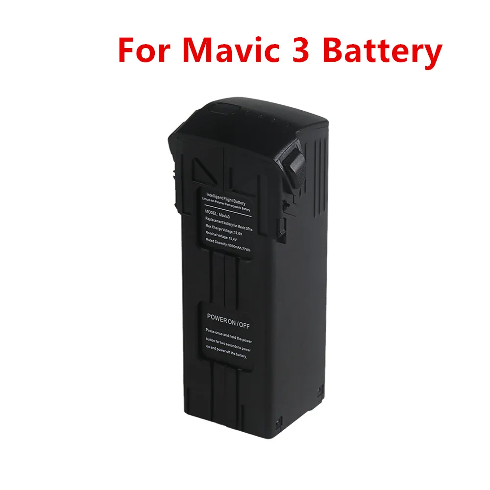 For DJI Mavic 3 Series Intelligent Flight Battery Capacity 5000 mAh 46 mins of max flight time for DJI Mavic 3 Pro/Cine