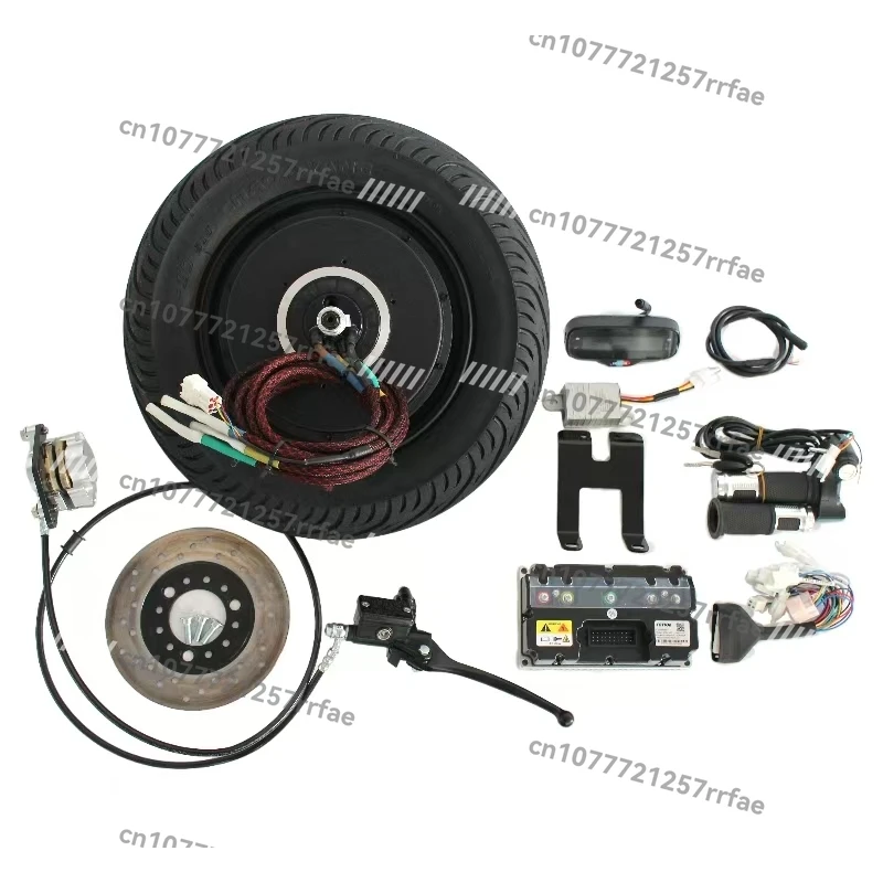 

Dc Motor H10 72v 5kw Hub Drive BLDC Motor Kit, Black - 400w - Brushed Toothed Hub Motor