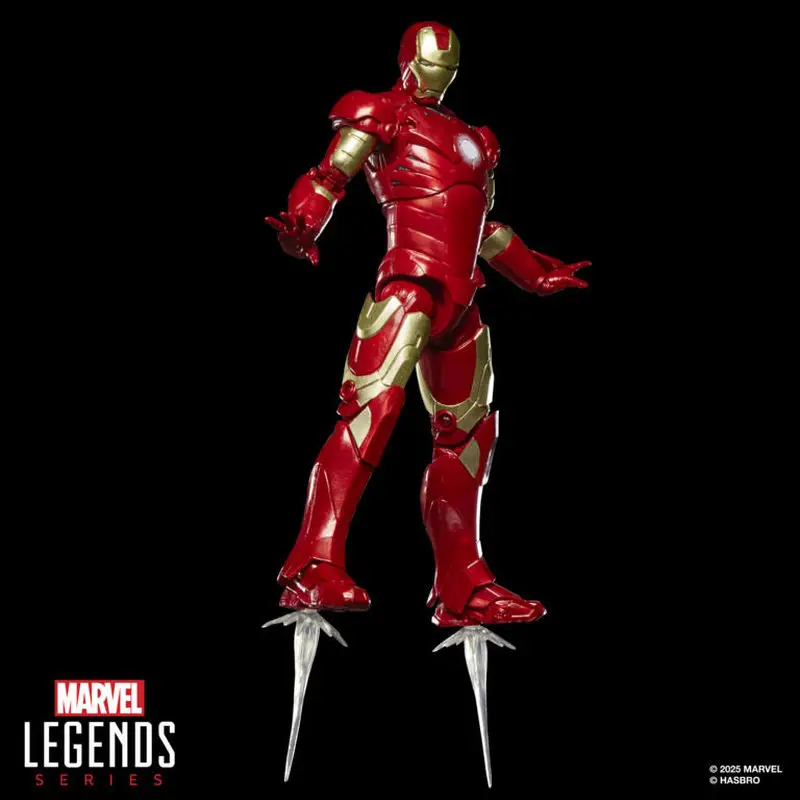 

Genuine Marvel Legends Series Iron Man Mark Iii Posable Action Figure Collectible Model For Marvel Fans Kids Desktop Display