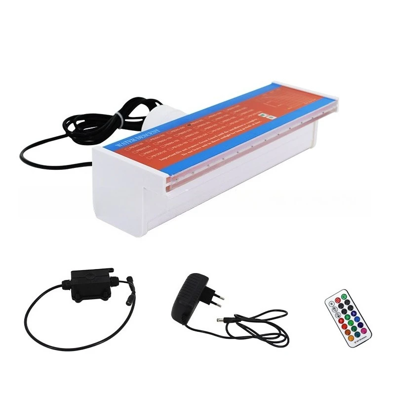 Raindrop acrylic colorful waterfall water wall water outlet outdoor rockery landscape water waterfall curtain wall