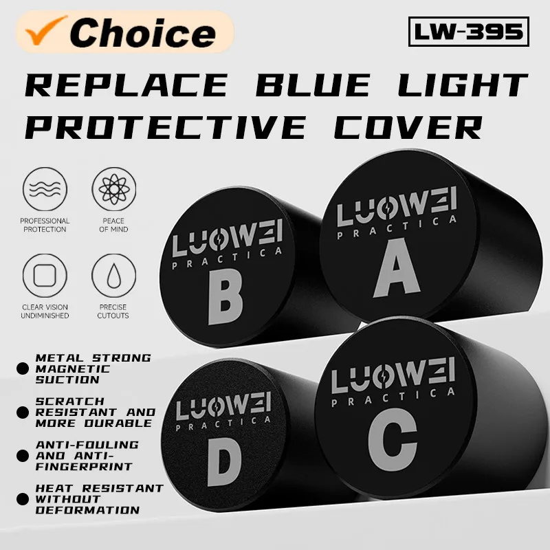 LUOWEI LW-395 9/11/12/13mm Magnetic Lens Protector Blue Light Cover Anti Scratch Camera for Mobile Phone Maintenance Repair Tool