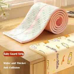 Kids Window Sill Desk Edge Guard Strip 2m Self Adhesive Wall Corner Protector Elastic Baby Safety Foam Bumper Children