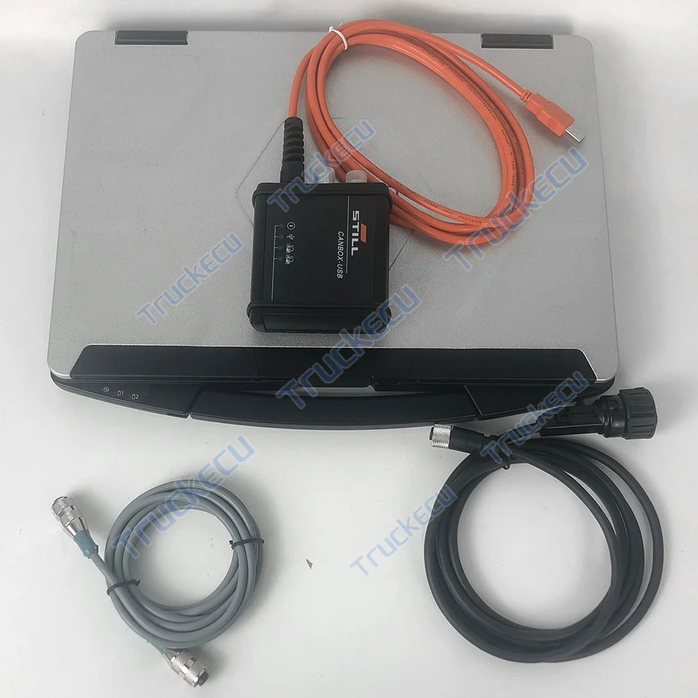 CF54 Laptop+For Still canbox 50983605400 original forklift diagnostic cable truck box interface Still Incado Box Diagnostic tool