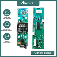 Alpicool Car Refrigerator Control Panel Small Freezer Portable Cooler for Home Use Vehicle Truck Cold Mini Fridge With Bluetooth