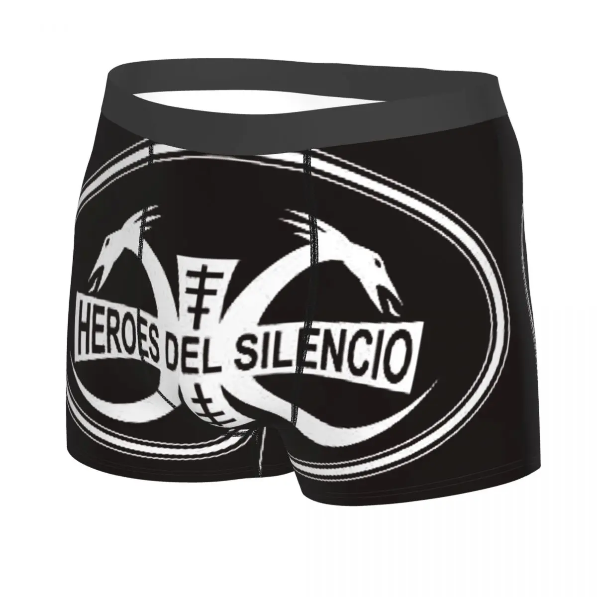 Heroes Del Silencio Band Rock Spanish Man's Boxer Briefs Highly Breathable Underwear High Quality Print Shorts Birthday Gifts