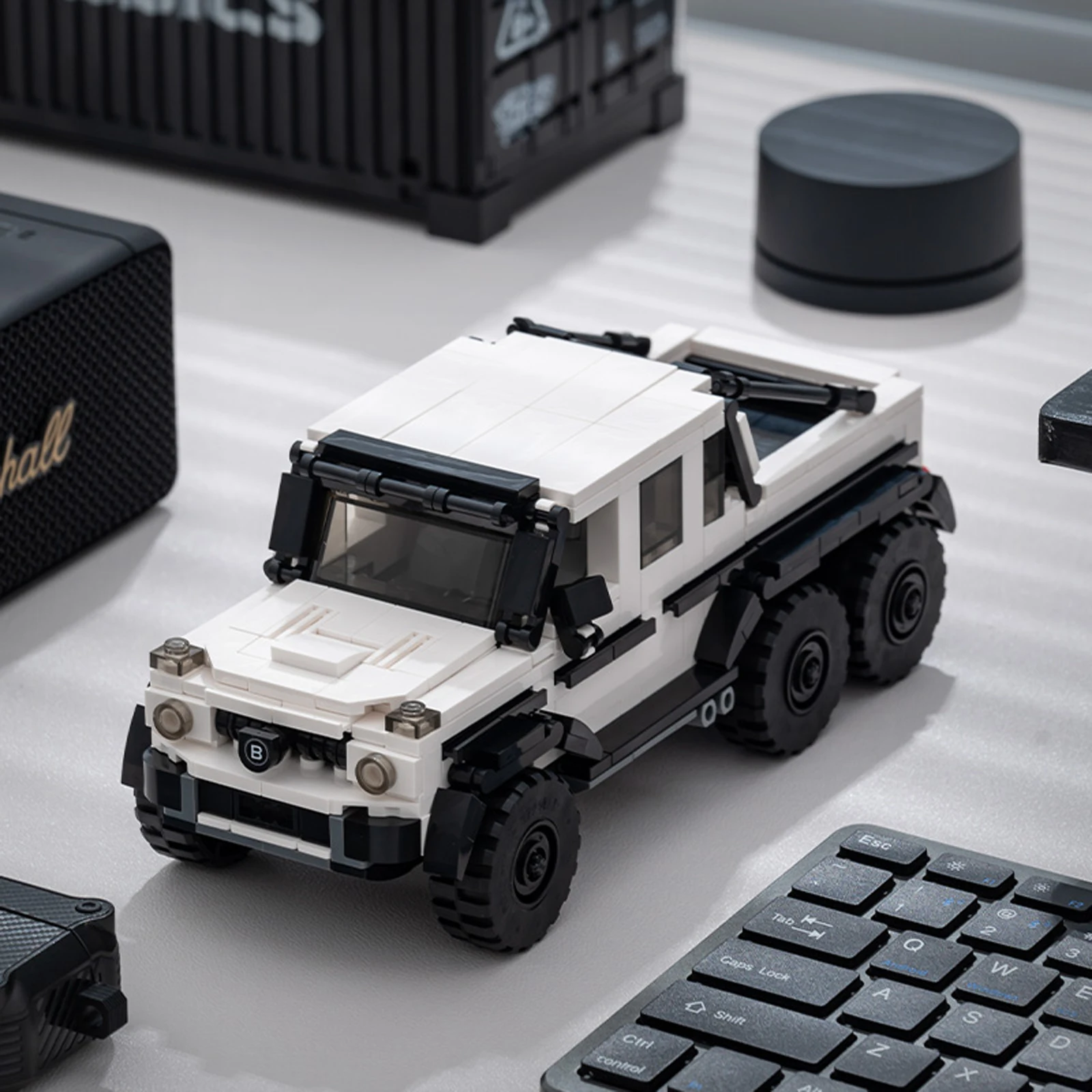 PB8811 G-63 8 مسمار نموذج مركبة 581 قطعة بنة مجموعة تجميع بنة نماذج لتقوم بها بنفسك اللعب هدايا عيد الميلاد