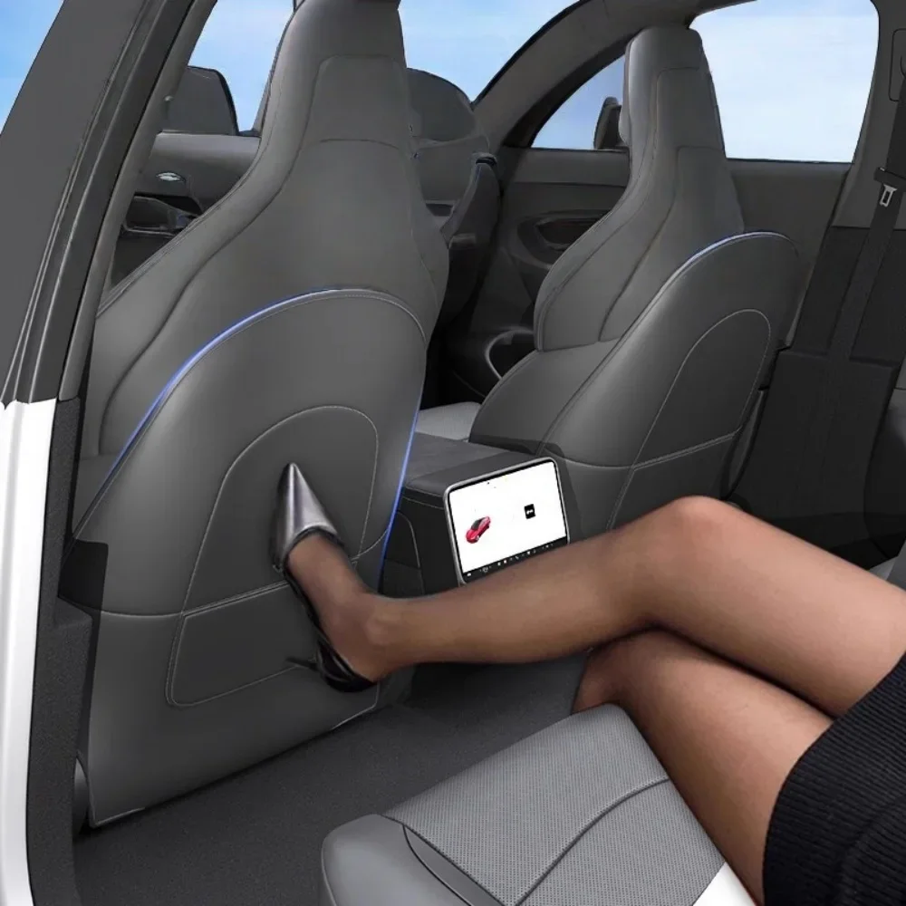 Seat Anti Kick pad Updated Suitable for Tesla Model Y Juniper 25-26 Model 3 Highland 2024-2026 Rear seat Protection Cover