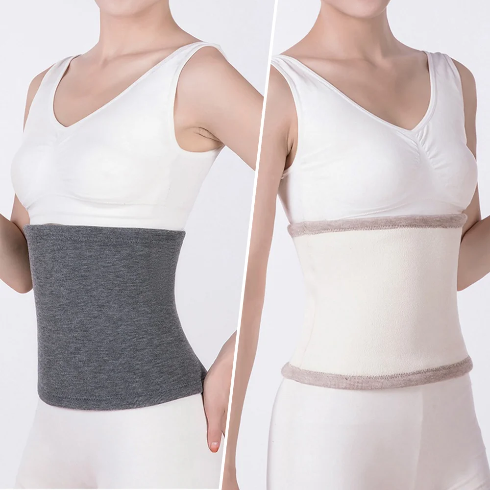 

Winter Thicken Thermal Cashmere Waist Warmer Lumbar Support Belt Abdominal Stomach Protector Wrap Band Back Brace Kidney Binder