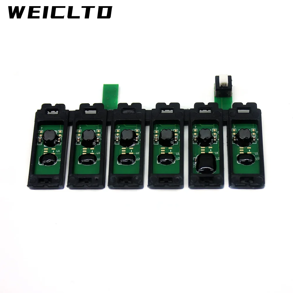 T0791 T0791-T0796 6C Ciss Combo ARC Chip for Epson 1400 1430 PX700W PX800FW P50 PX830FWD Printers