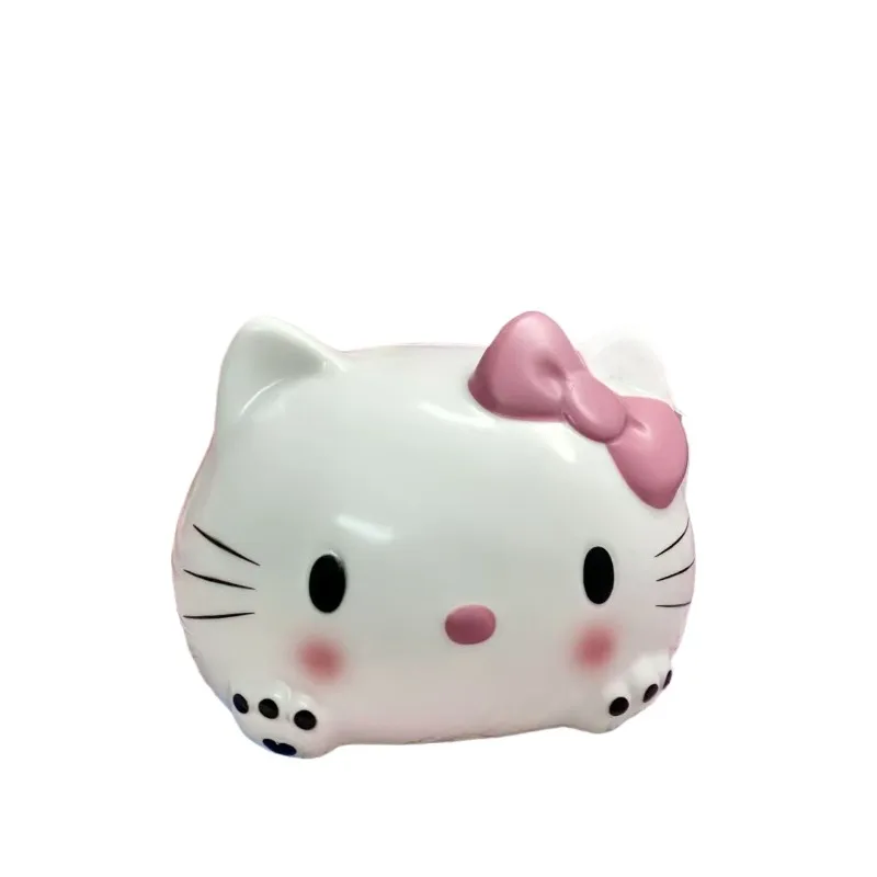 2025 hello kitty anime kawaii miniso ins caso de armazenamento de papel bonito dos desenhos animados nova caixa de tecido decoração de mesa presentes para crianças