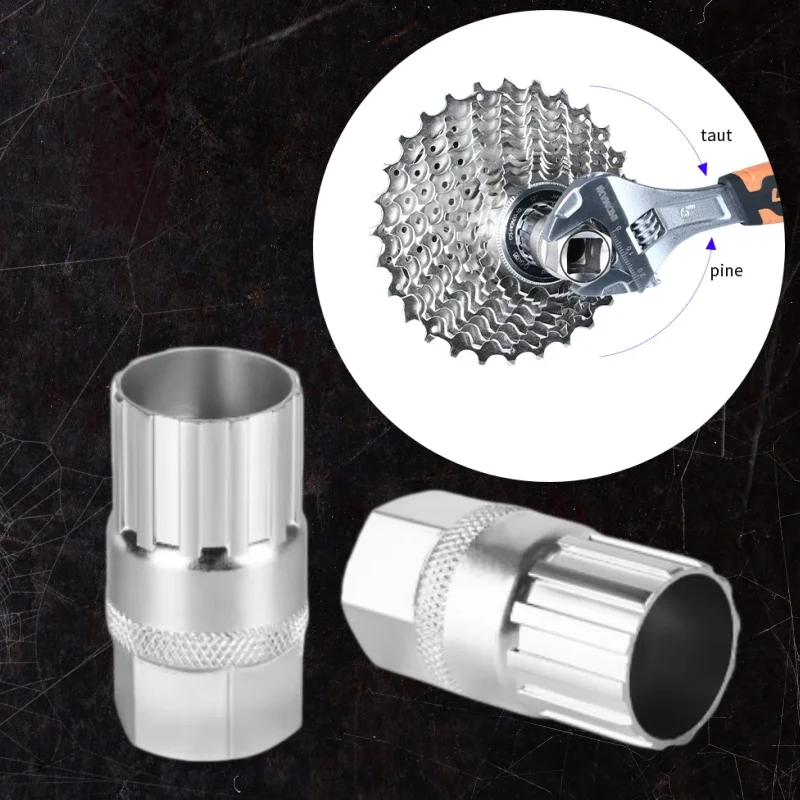 Bicycle Cassette Lockring Removal Tool MTB Road Bike Repair Flywheel Sprocket Remover Bike Repair Tools