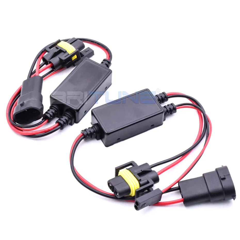 High Low Beam Control Wiring for Bi-xenon Bi-led Fog Light Lens H11 Connector Relay Harness Easy Connection Cable Car Accessory