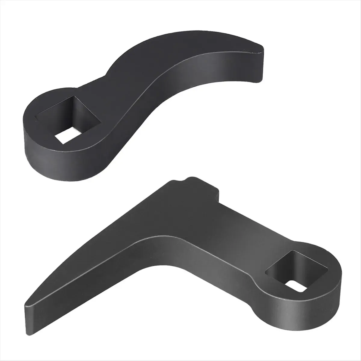A67F 2PCS Angle Type Half Axle Disassembly Tool,Drive Pry Bar Adapter for Open-End Wrenches Disassembling Axles Repair Tool