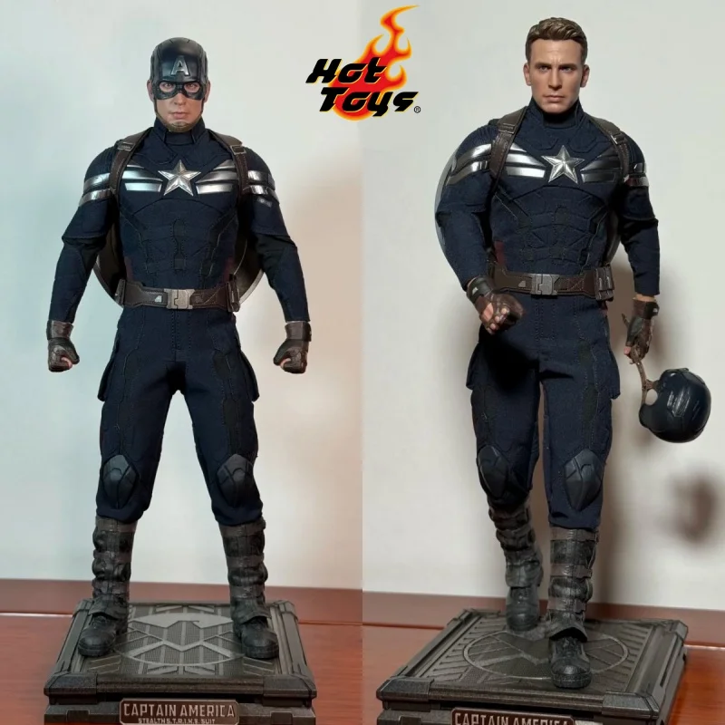 

В наличии Оригинальная фигурка HOTTOYS HT 1/6 MMS783 Капитан Америка: Зимний солдат Stealth S.T.R.I.K.E. Игрушечная модель костюма 2.0
