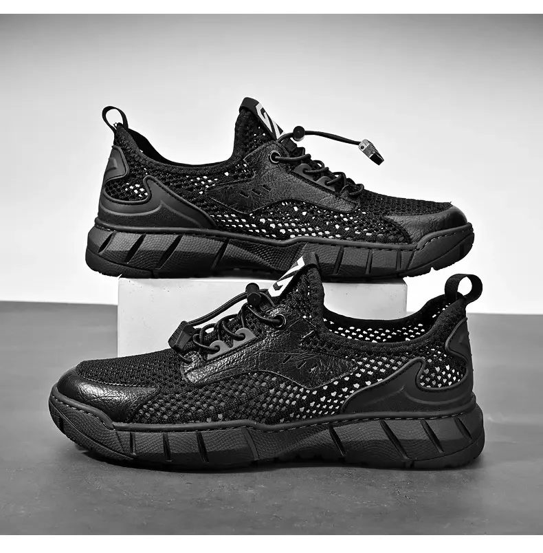 

Wide Toe Walking Shoes Men Women Non Slip Outdoor Sneakers Lace Up Mesh Breathable Running Shoes sneakers shoes