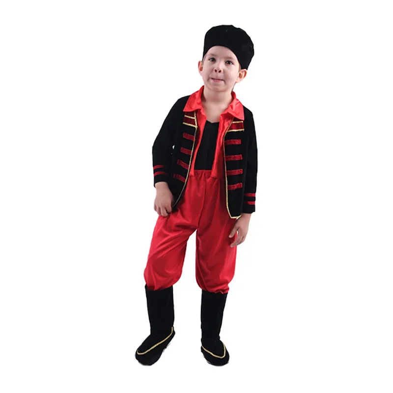 Baby Boys Children Russian boy Costume Europe national Suits Costume Party drama stage cosplay holiday Halloween costumes