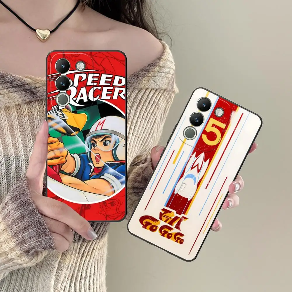 

Чехол для мобильного телефона Speed Racer для VIVO Y77 76 75 74 73 72 58 56 55 51 50 38 36 Y19 Y18 Y03 Y01 5G с цветной печатью