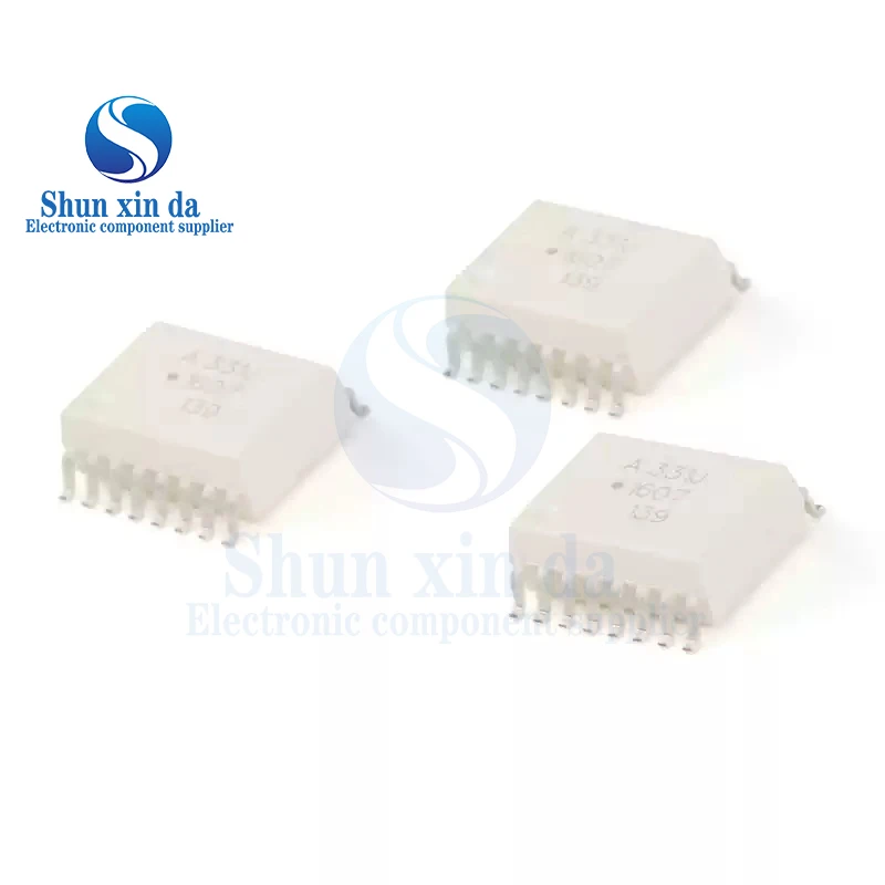 10PCS ACPL-331J-500E ACPL-331J A311J 311J HCPL-A311J SOIC-16 SMD 1.5 Amp Output Current IGBT Gate Driver Optocoupler IC Original