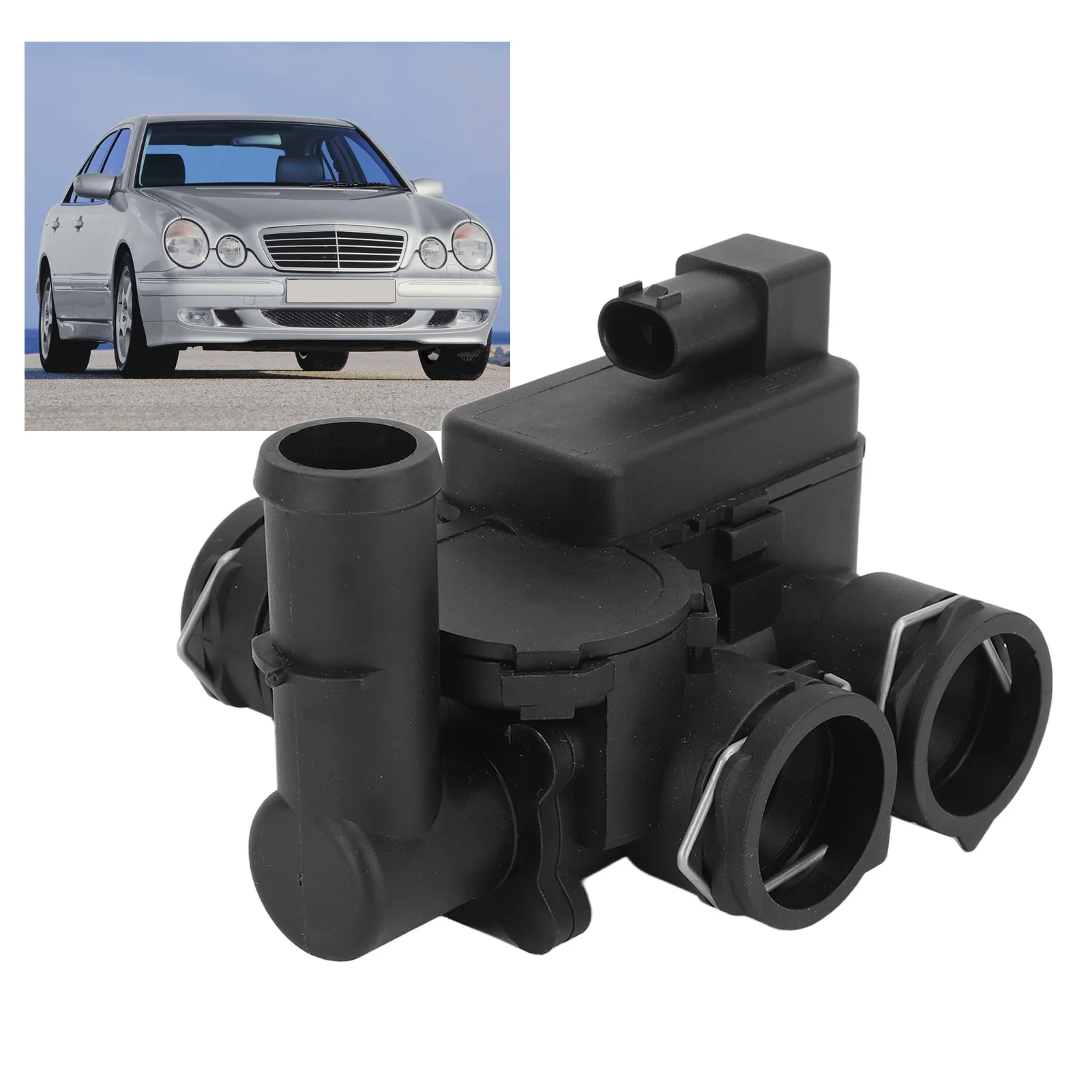 

A211 832 0584 HVAC Heater Control Valve A2118320584 Efficient Water Valve Replacement for E‑Class W211 2003 to 2009