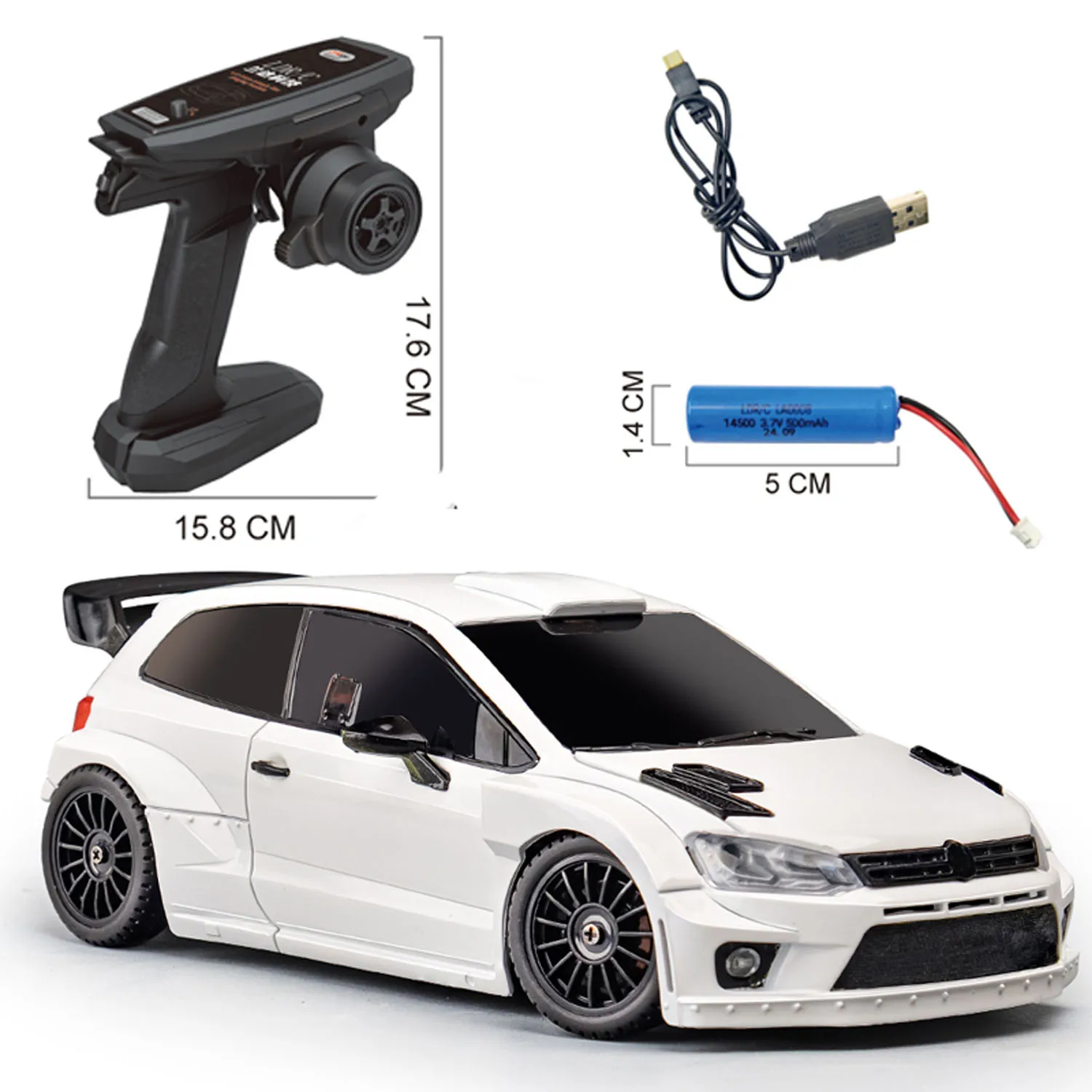 

LDRC 1:28 Scale 4WD RC Off Road Vehicle 4X4 High Speed Drift Car Remote Control RTR Toy with LED Lights for Adult