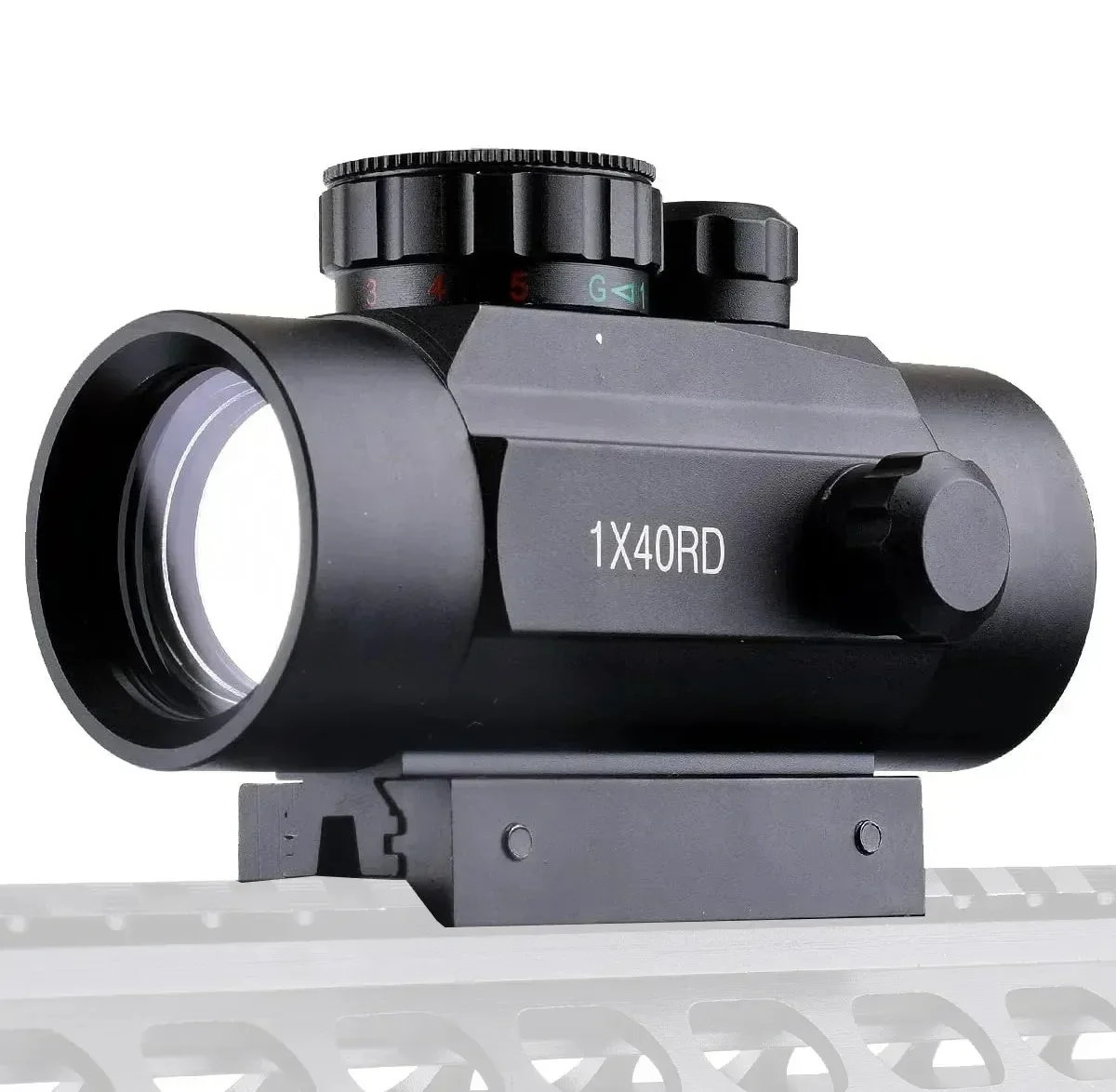 

1x40 1x30mm Tactical Reflex Red Green Dot Sight Riflescope with Free 11mm & 20mm Mount Rails