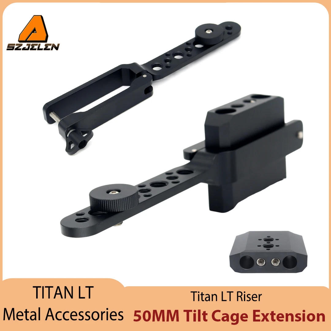 New Arrving TITAN LT Stabilizer Wireless Video Transmitter Mount Bracket&TITAN LT 50MM Tilt Cage Extension