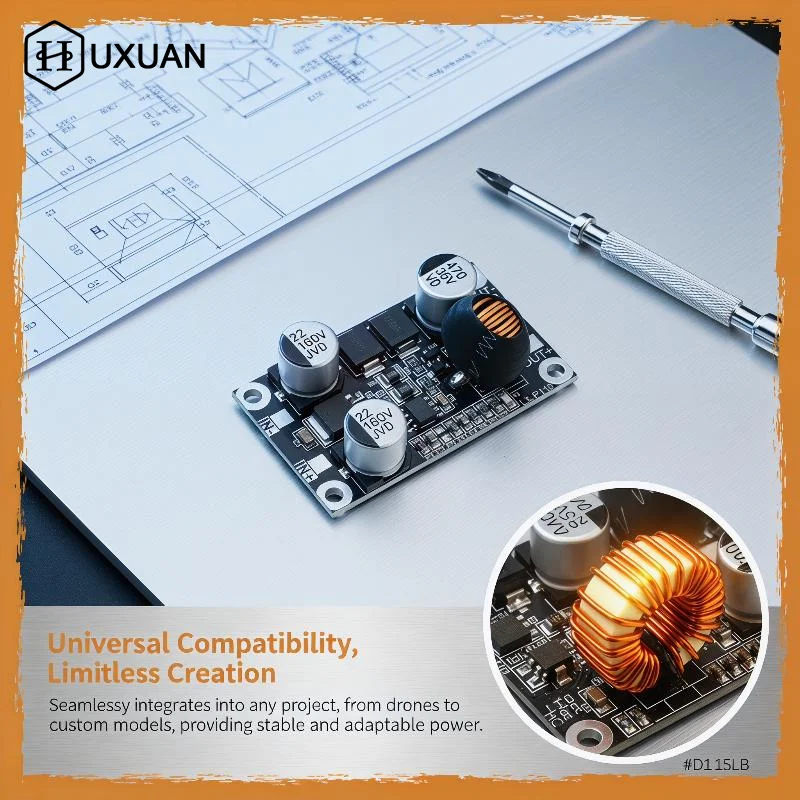 1Pcs Power Supply Step Down Converter DC-DC High-power Step Down Module Non-isolated Stabilizer 10V-110V To 5V/9V/12V/24V 5A