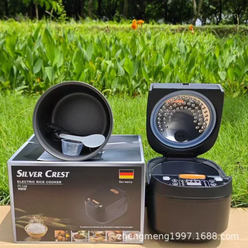 

Черная многофункциональная алюминиевая кастрюля-рисоварка на 5 л