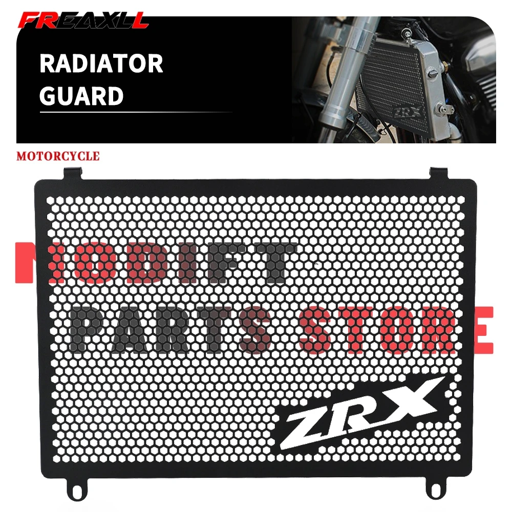 

Motorcycle For Kawasaki ZRX1100 ZRX1200R ZRX1200S 1997-2008 Radiator Grille Guard Protection Cover ZRX 1100 1200 R S Accessories