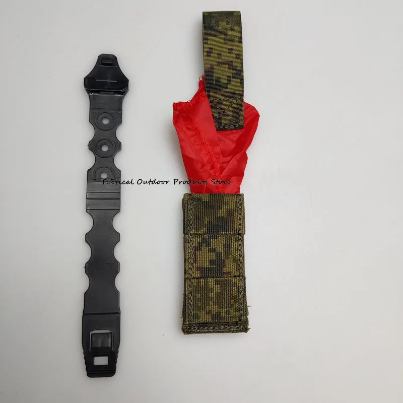Paintball Airsoft Tactical Multi-terrain Camouflage Hit Flag Quick Release Be Killed In Action Indicator Strip