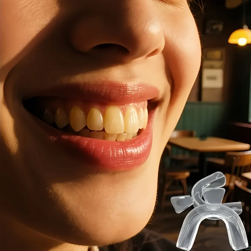 1/4/8 قطعة مكافحة الشخير صريف الأسنان النوم حامي الفم صينية وقف الأسنان طحن النوم المعونة ليلة الحرس اللثة درع الفم الرعاية الصحية